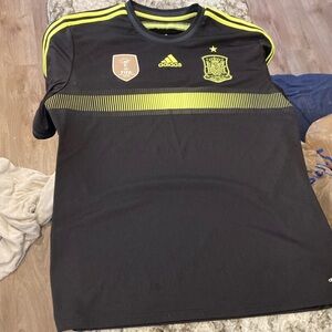 2010 World Cup Champion adidas climacool Spain jersey men’s XL